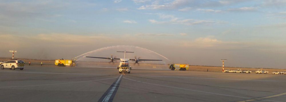 2nd Regional Flight Operated by Iran Air's ATR Planes