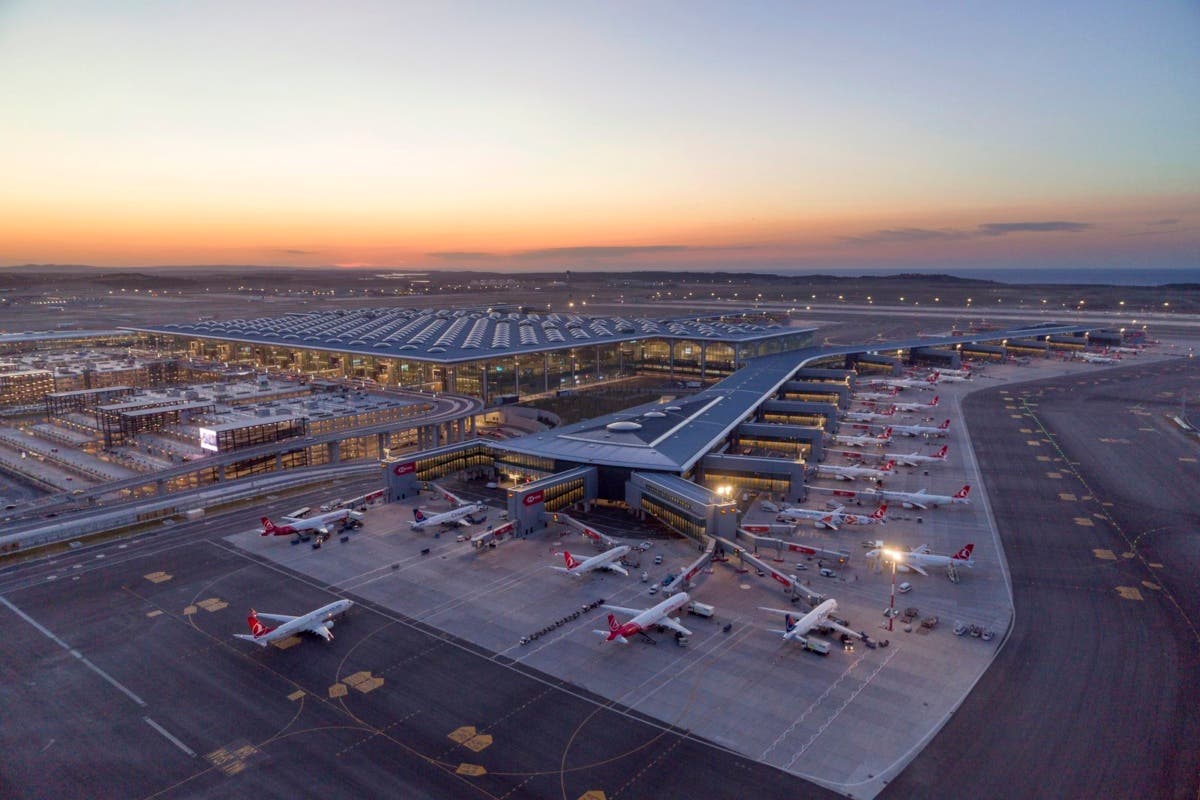 New Istanbul Airport Opens Third Runway For First Time
